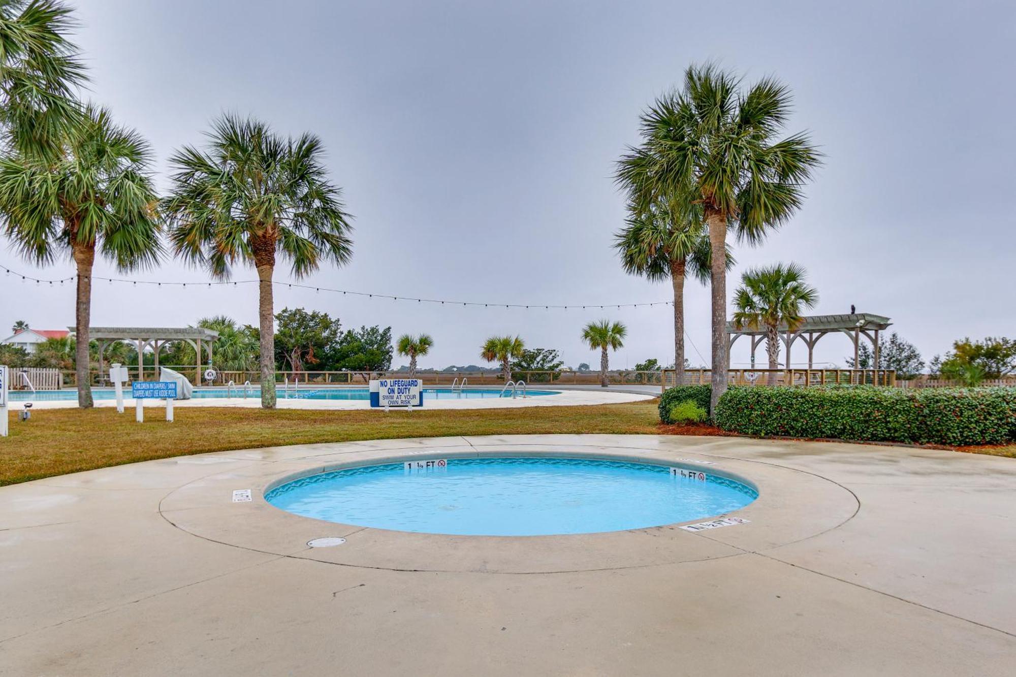 St Helena Island Condo With Pool And Beach Access! Oceanmarsh Subdivision Extérieur photo